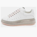 Alexander McQueen Oversized White Rose Gold Sole (Women's)