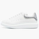 Alexander Mcqueen Oversized White Silver Metallic