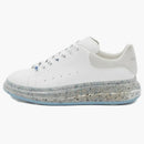 Alexander McQueen Oversized White Splatter Blue