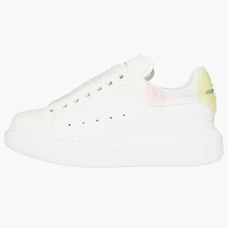 Alexander Mcqueen Oversized White Yellow Multi (women's)