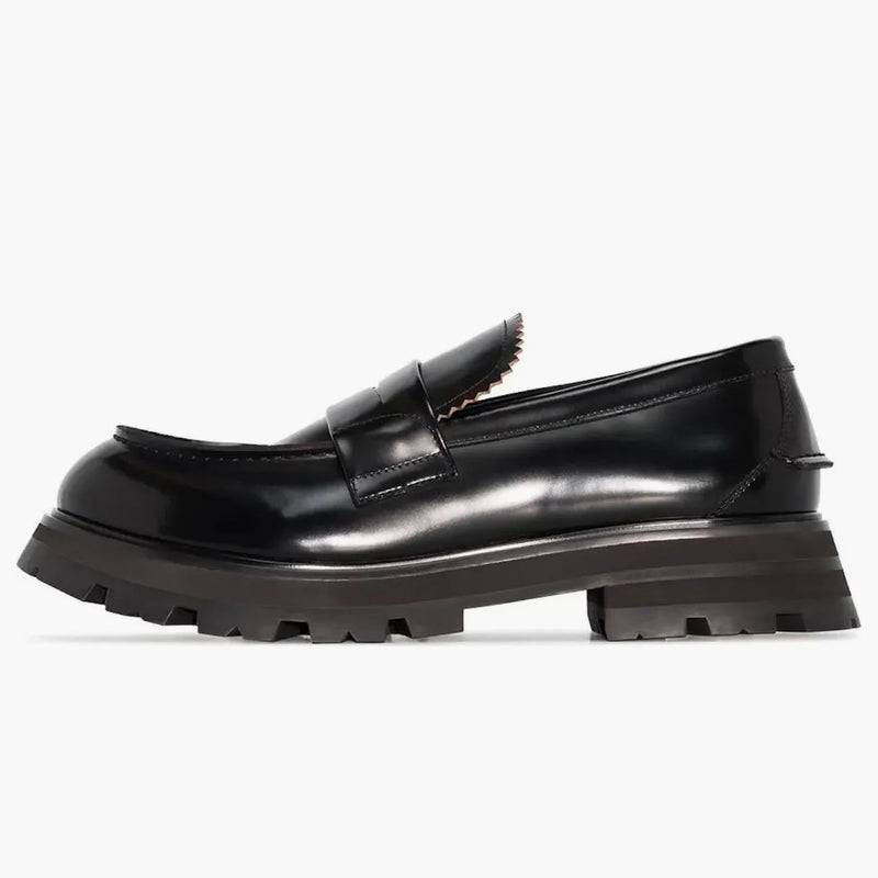 Alexander Mcqueen Penny Loafer Black