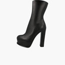 Alexander Mcqueen Platform Ankle Boot Black (women's)