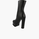 Alexander Mcqueen Platform Ankle Boot Black (women's)