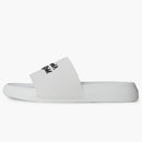 Alexander Mcqueen Pool Slide White Black