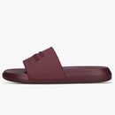Alexander Mcqueen Pool Slides Burgundy