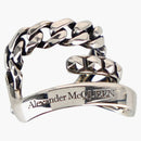 Alexander Mcqueen Punk Ear Cuff Silver