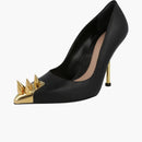 Alexander Mcqueen Punk Pumps Black Gold (women's)