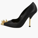 Alexander Mcqueen Punk Pumps Black Gold (women's)