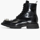Alexander Mcqueen Punk Stud Boot Black