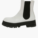 Alexander Mcqueen Rave Chelsea Boot White Black (women's)