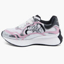 Alexander Mcqueen Seal Logo Low White Silver Pink (women's)