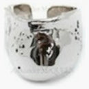 Alexander Mcqueen Shell Ring Silver