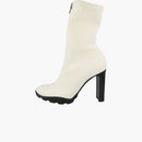 Alexander Mcqueen Slim Tread Boot White Black (women's)