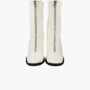 Alexander Mcqueen Slim Tread Boot White Black (women's)
