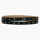 Alexander Mcqueen Studded Double Belt Black