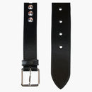 Alexander Mcqueen Studded Double Belt Black