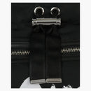 Alexander Mcqueen The Bundle Graffiti Bag Black/white