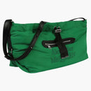 Alexander Mcqueen The Bundle Shoulder Bag Green/black