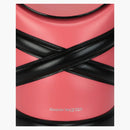 Alexander McQueen The Curve Bucket Bag Coral