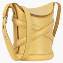 Alexander McQueen The Curve Bucket Bag Yellow