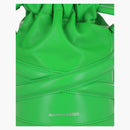 Alexander McQueen the Soft Curve Bag Acid Green