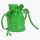 Alexander McQueen the Soft Curve Bag Acid Green