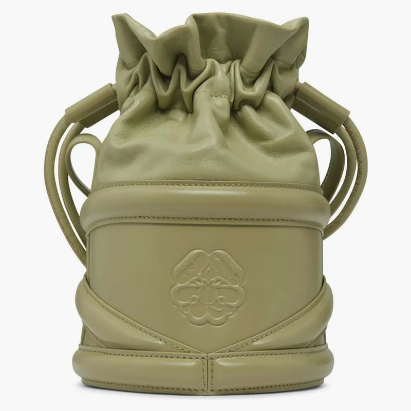 Alexander McQueen the Soft Curve Bag Sage