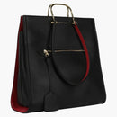 Alexander McQueen The High Story Handbag Black/Red
