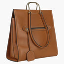 Alexander McQueen the Tall Story Handbag Tan