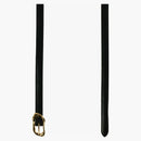 Alexander Mcqueen Thin Double Wrap Belt Black