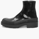 Alexander Mcqueen Tread Ankle Boots Black