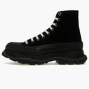 Alexander Mcqueen Tread Slick Boot Black Black White