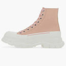 Alexander Mcqueen Tread Slick Boot Magnolia White (women's)