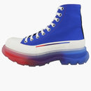 Alexander Mcqueen Tread Slick Boot Royal White