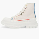 Alexander Mcqueen Tread Slick Boot White Multicolour (women's)