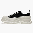 Alexander Mcqueen Tread Slick Low Lace Up Black White Fw21