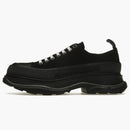 Alexander Mcqueen Tread Slick Low Lace Up Triple Black