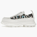 Alexander Mcqueen Tread Slick Low Lace Up White Grafitti