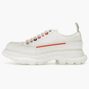 Alexander Mcqueen Tread Slick Low Lace Up White Multi (women's)