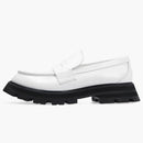 Alexander Mcqueen Wander Loafer White Black (women's)