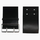 Alexander Mcqueen Wide Bridle Military Belt Black