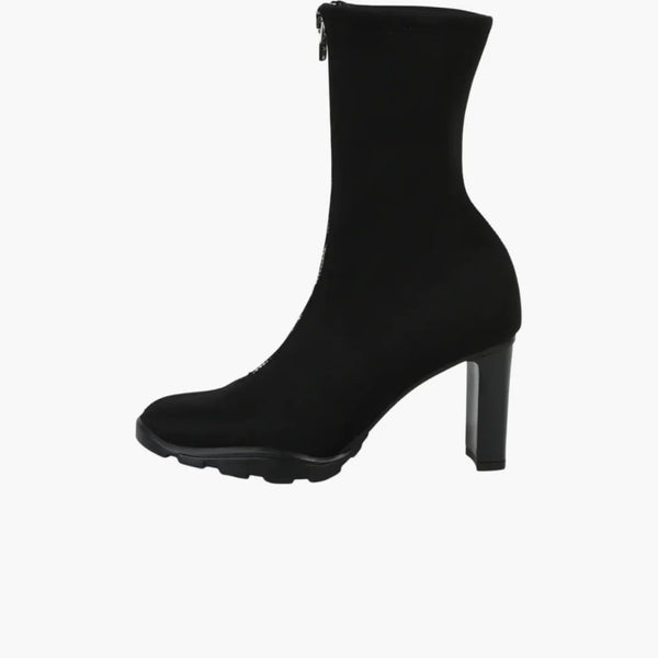 Alexander McQueen Zip-Up Ankle Boots Black (Dámské)