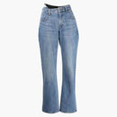 Alexander Wang asymmetriska midjebandet Bikini Jean Light Indigo