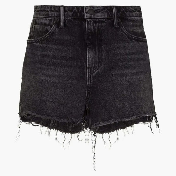 Alexander Wang Bite Denim Shorts Gray Adig
