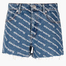 Alexander Wang Bite Shorts Deep Blue/White