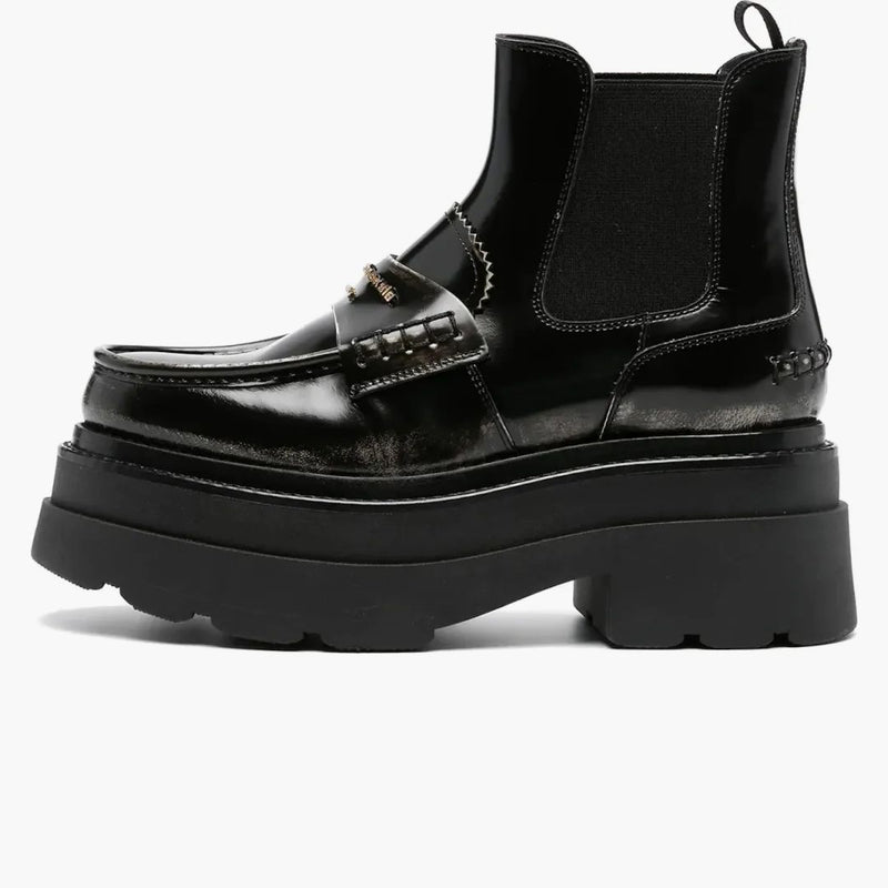 Alexander Wang Carter Platforma gleznei Black Black (Femei)