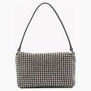 Alexander Wang Chain Mesh Rhinestone Pouch White