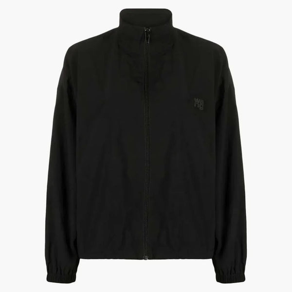 Alexander Wang Coaches Wang Puff Logo Track Jacket Black