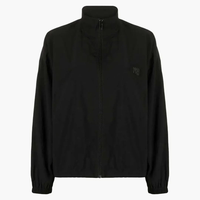 Alexander Wang Coaches Wang Puff Logo Track Jacket Black