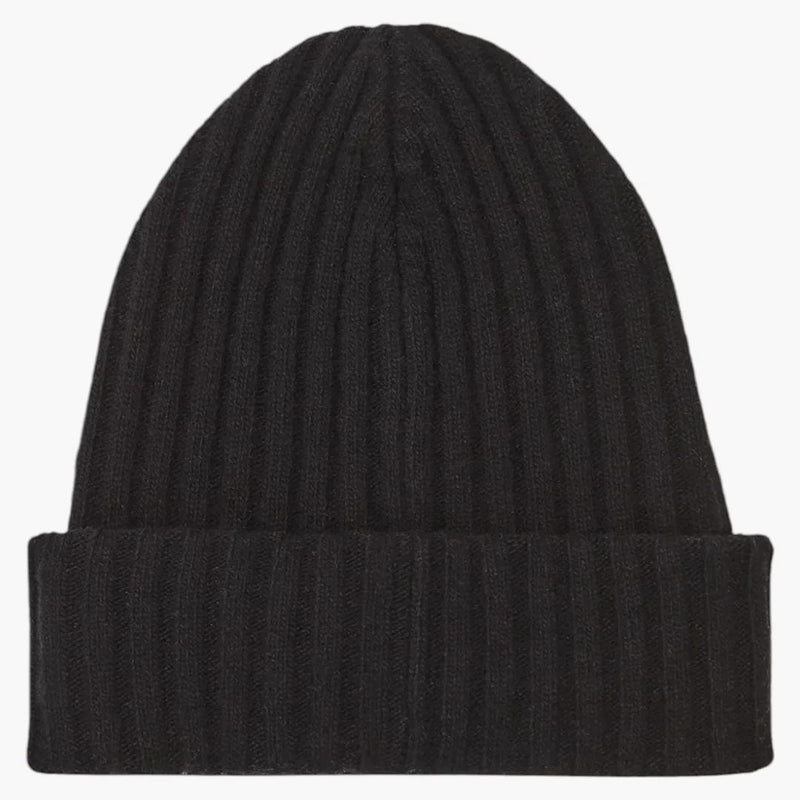 Lóda Alexander Wang Logo Beanie Black